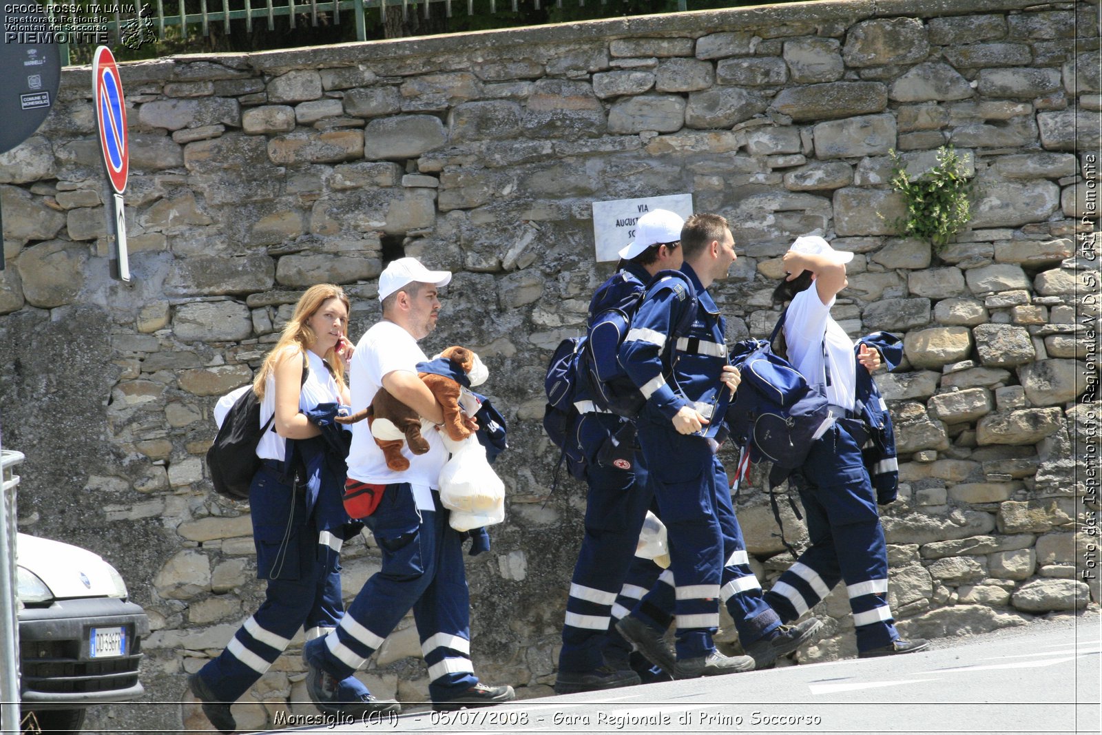 Monesiglio (CN)  - 05/07/2008 - Gara Regionale di Primo Soccorso -  Croce Rossa Italiana - Ispettorato Regionale Volontari del Soccorso Piemonte