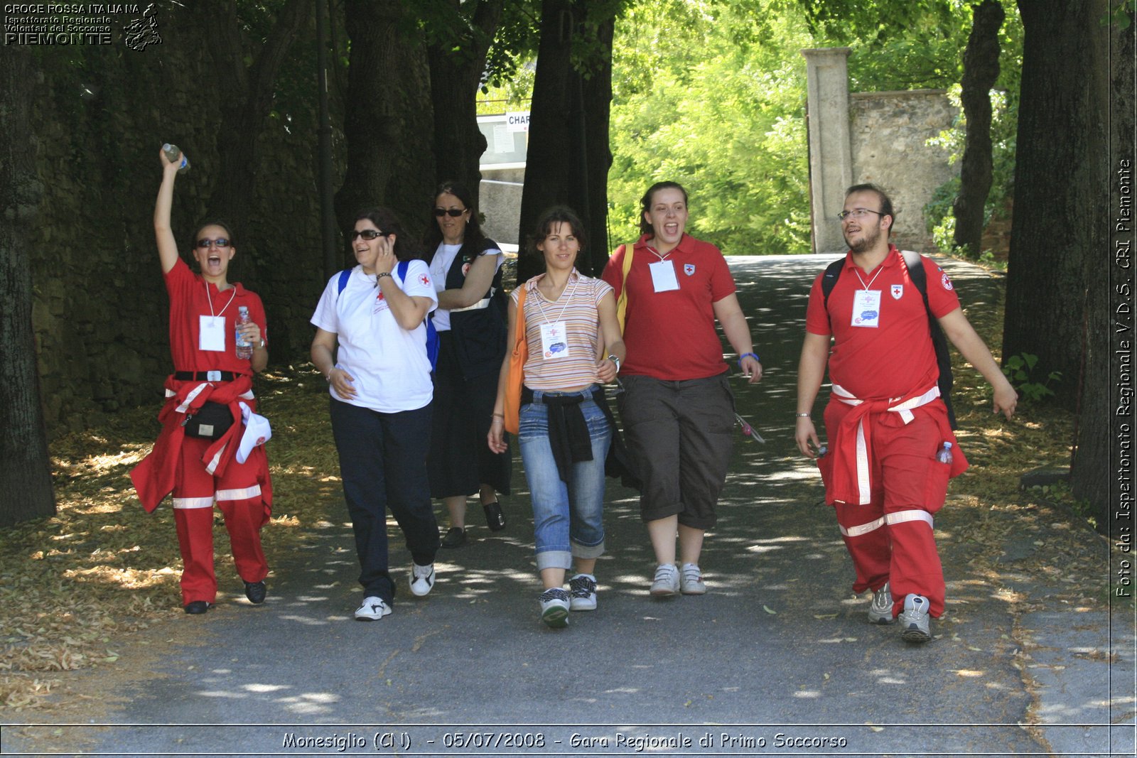 Monesiglio (CN)  - 05/07/2008 - Gara Regionale di Primo Soccorso -  Croce Rossa Italiana - Ispettorato Regionale Volontari del Soccorso Piemonte