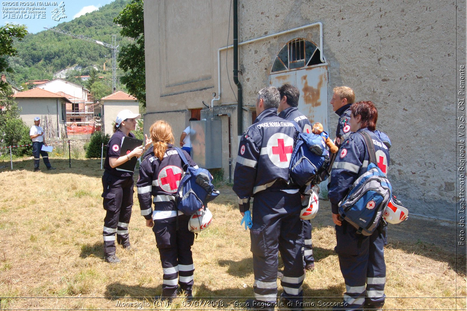 Monesiglio (CN)  - 05/07/2008 - Gara Regionale di Primo Soccorso -  Croce Rossa Italiana - Ispettorato Regionale Volontari del Soccorso Piemonte
