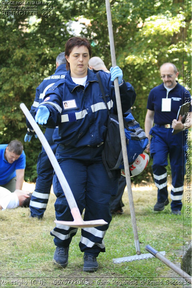 Monesiglio (CN)  - 05/07/2008 - Gara Regionale di Primo Soccorso -  Croce Rossa Italiana - Ispettorato Regionale Volontari del Soccorso Piemonte