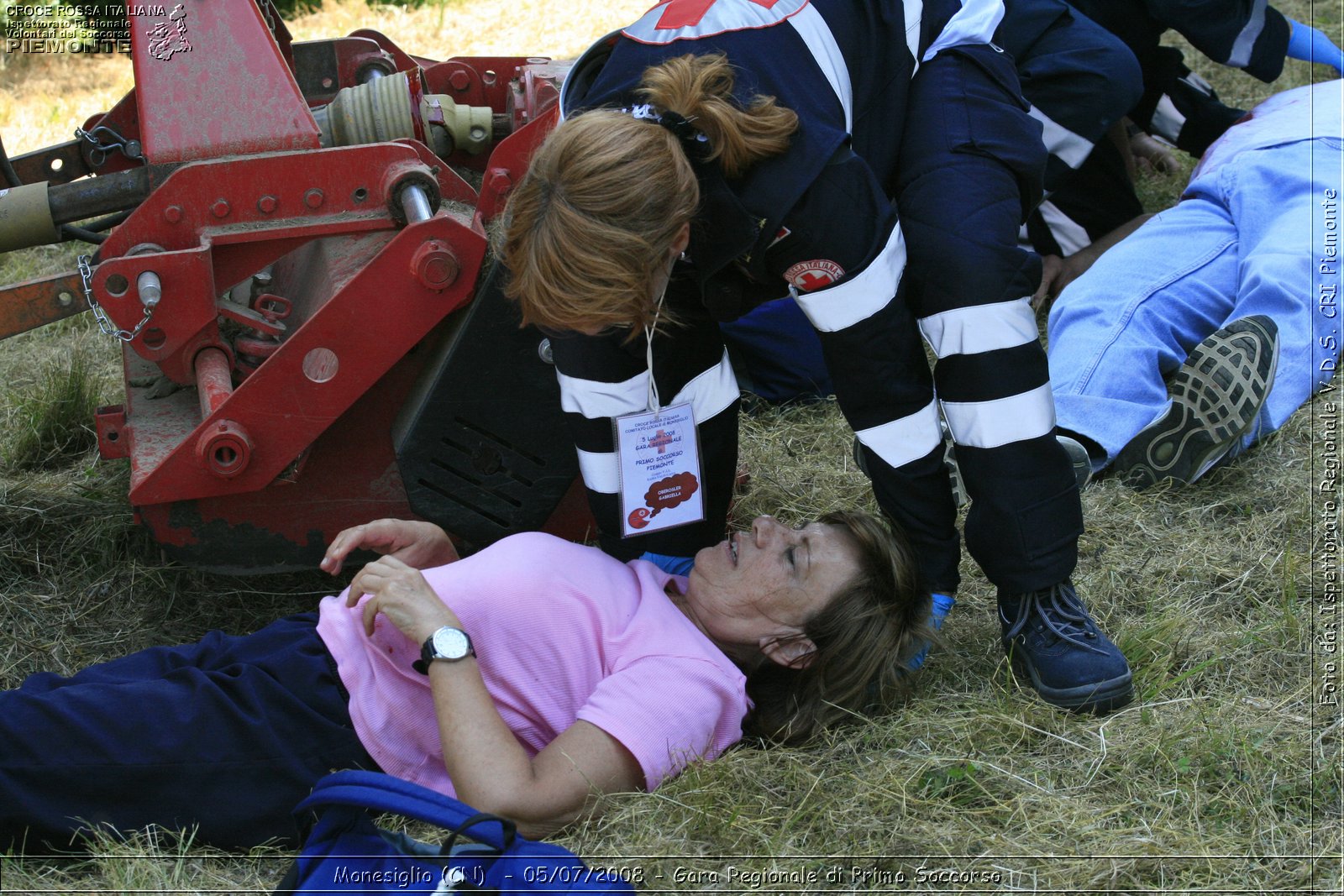 Monesiglio (CN)  - 05/07/2008 - Gara Regionale di Primo Soccorso -  Croce Rossa Italiana - Ispettorato Regionale Volontari del Soccorso Piemonte