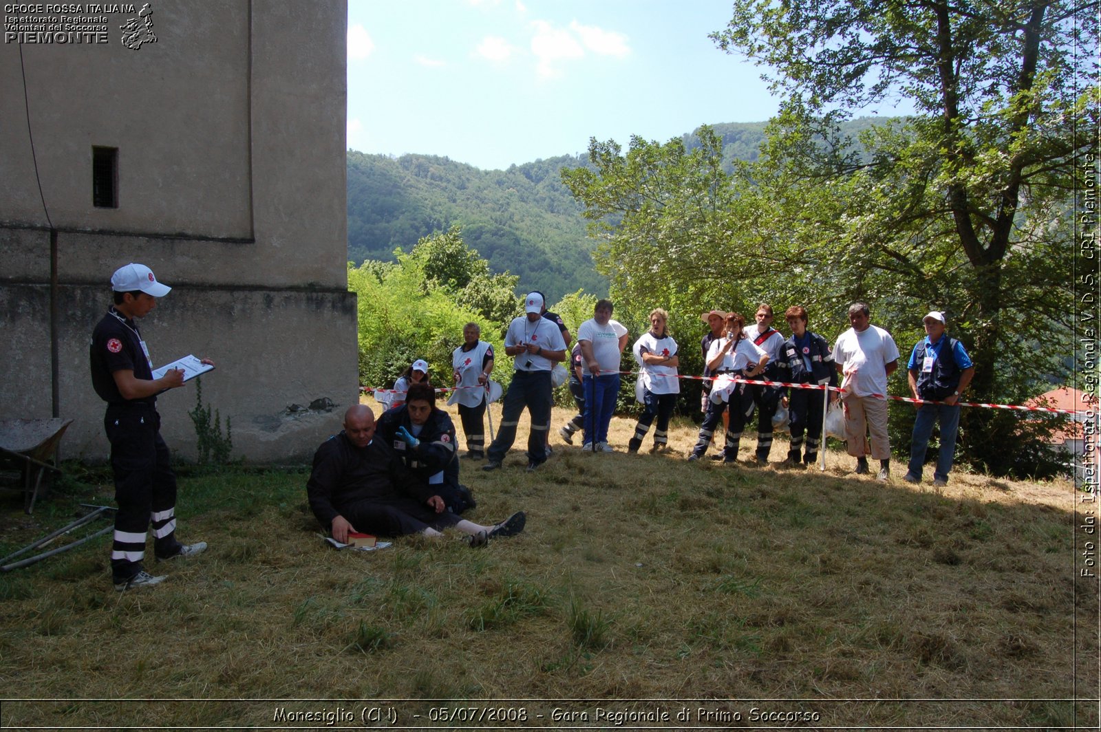 Monesiglio (CN)  - 05/07/2008 - Gara Regionale di Primo Soccorso -  Croce Rossa Italiana - Ispettorato Regionale Volontari del Soccorso Piemonte
