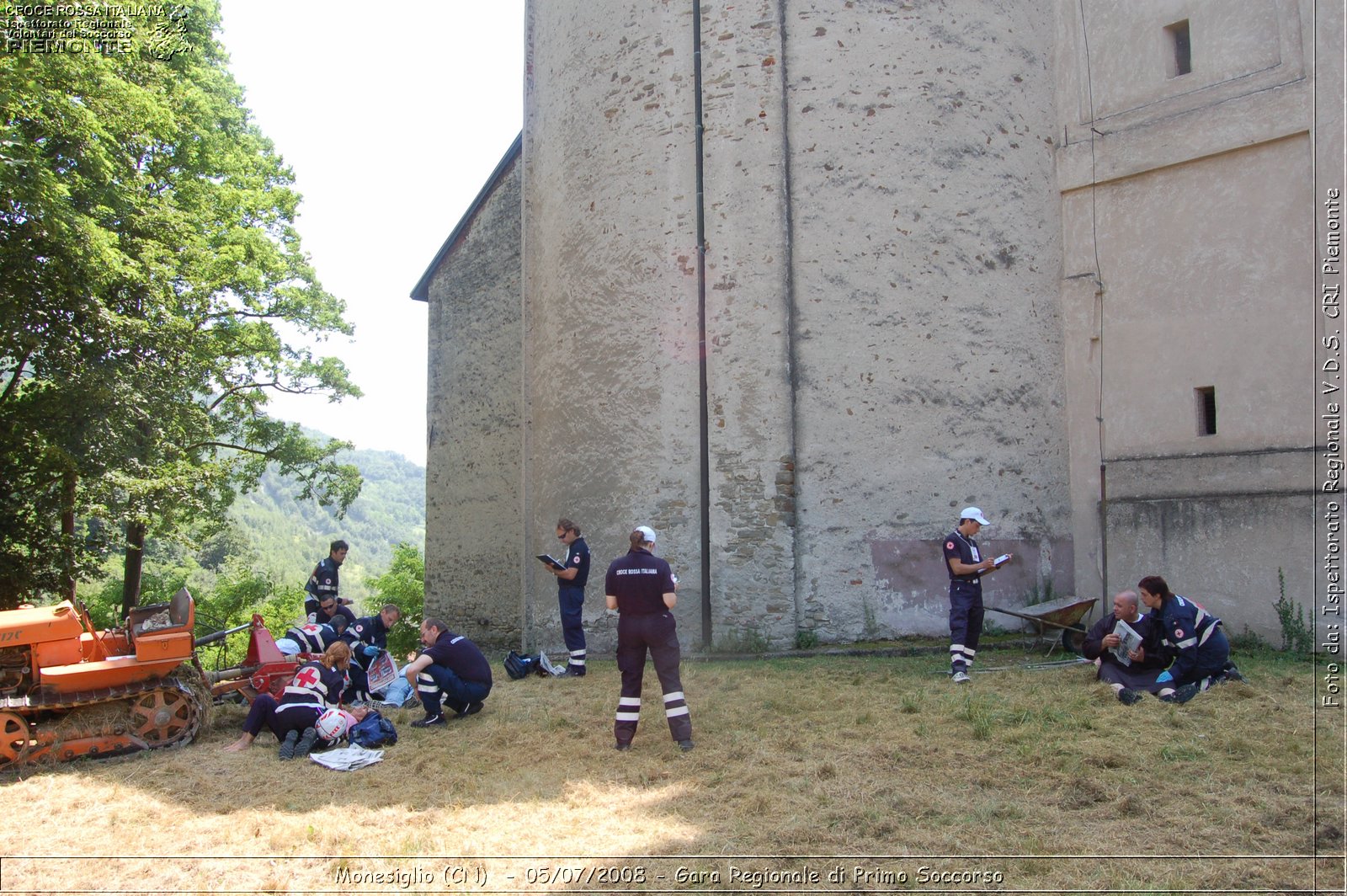 Monesiglio (CN)  - 05/07/2008 - Gara Regionale di Primo Soccorso -  Croce Rossa Italiana - Ispettorato Regionale Volontari del Soccorso Piemonte