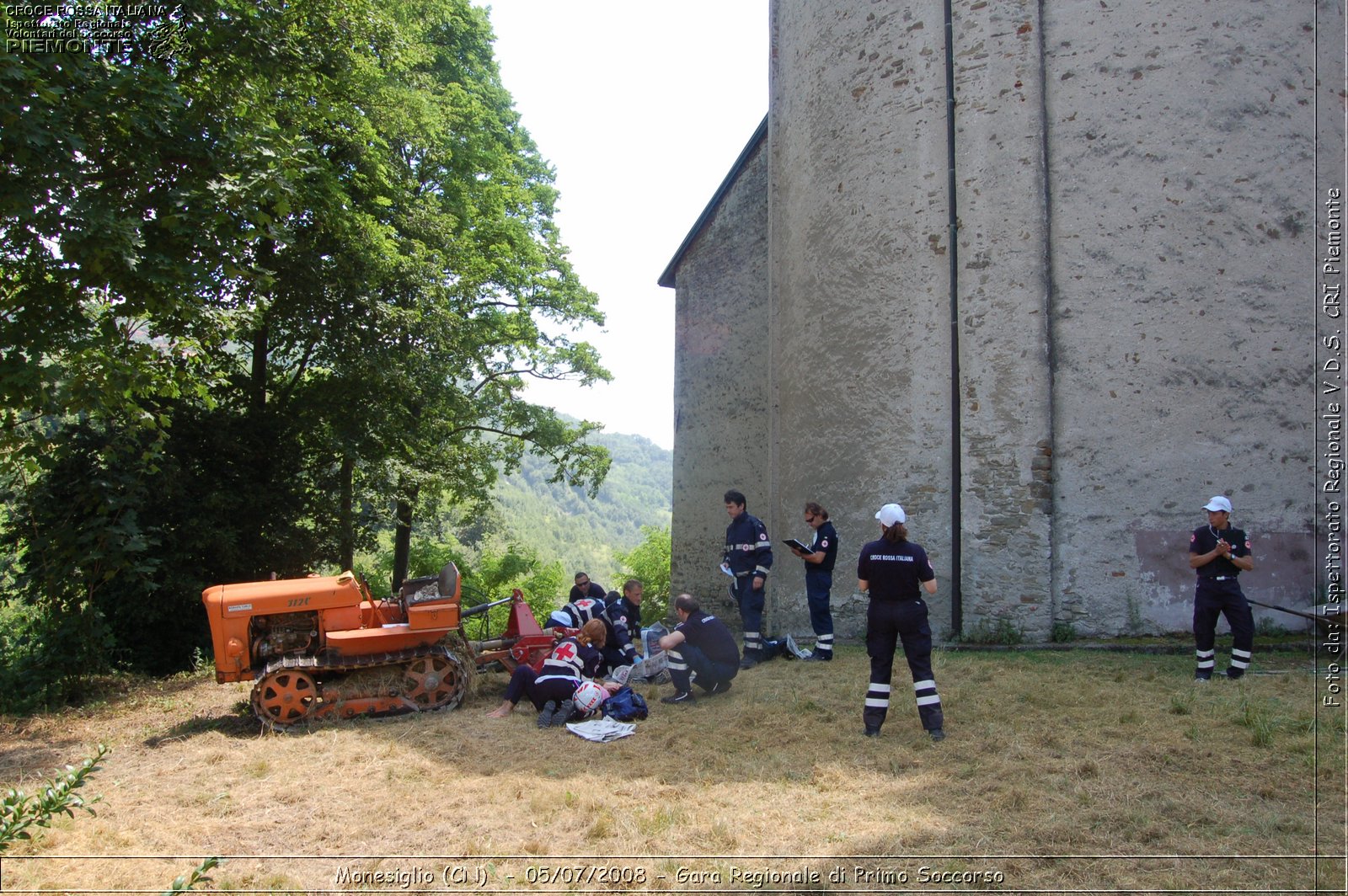 Monesiglio (CN)  - 05/07/2008 - Gara Regionale di Primo Soccorso -  Croce Rossa Italiana - Ispettorato Regionale Volontari del Soccorso Piemonte