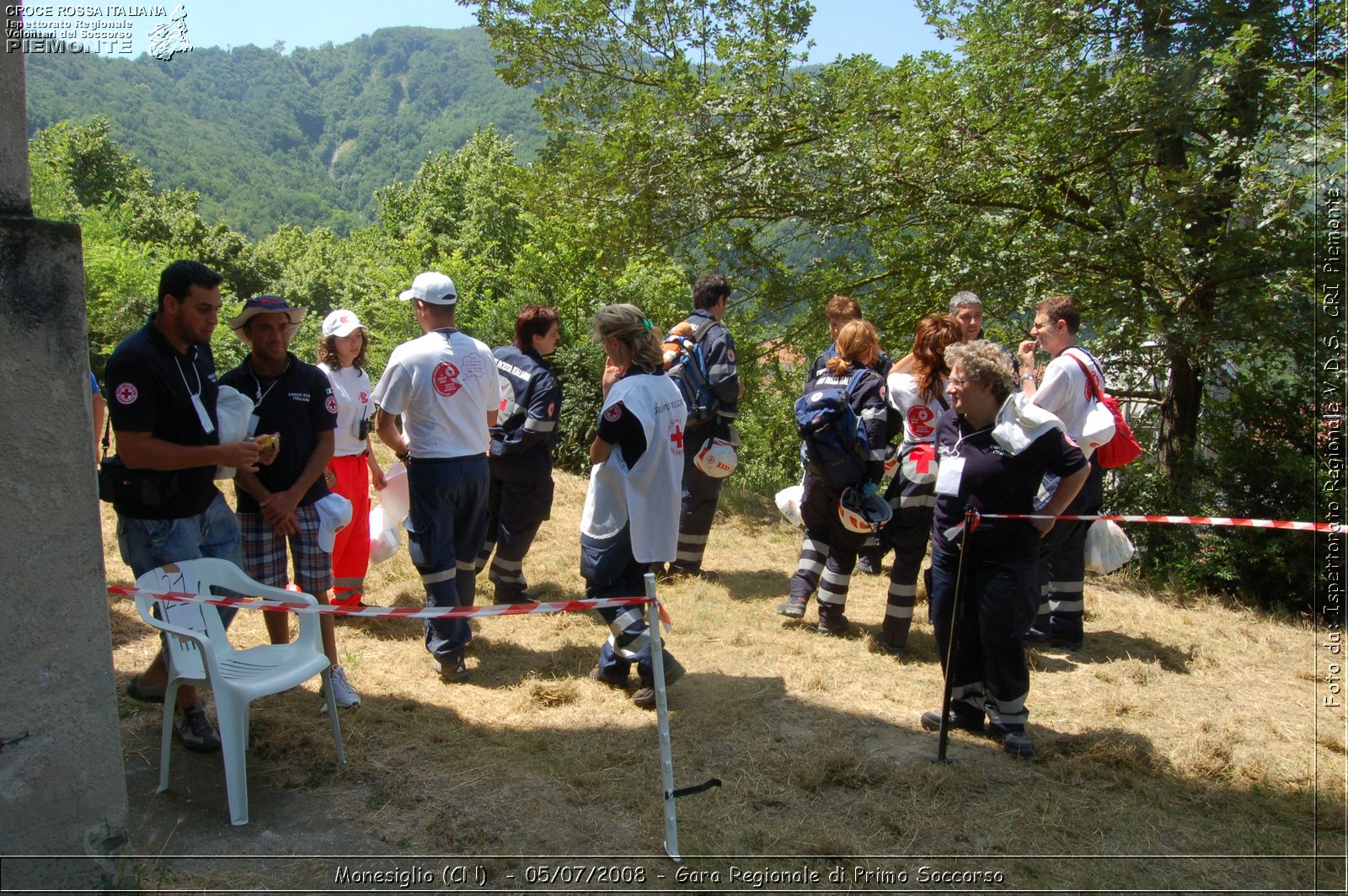 Monesiglio (CN)  - 05/07/2008 - Gara Regionale di Primo Soccorso -  Croce Rossa Italiana - Ispettorato Regionale Volontari del Soccorso Piemonte