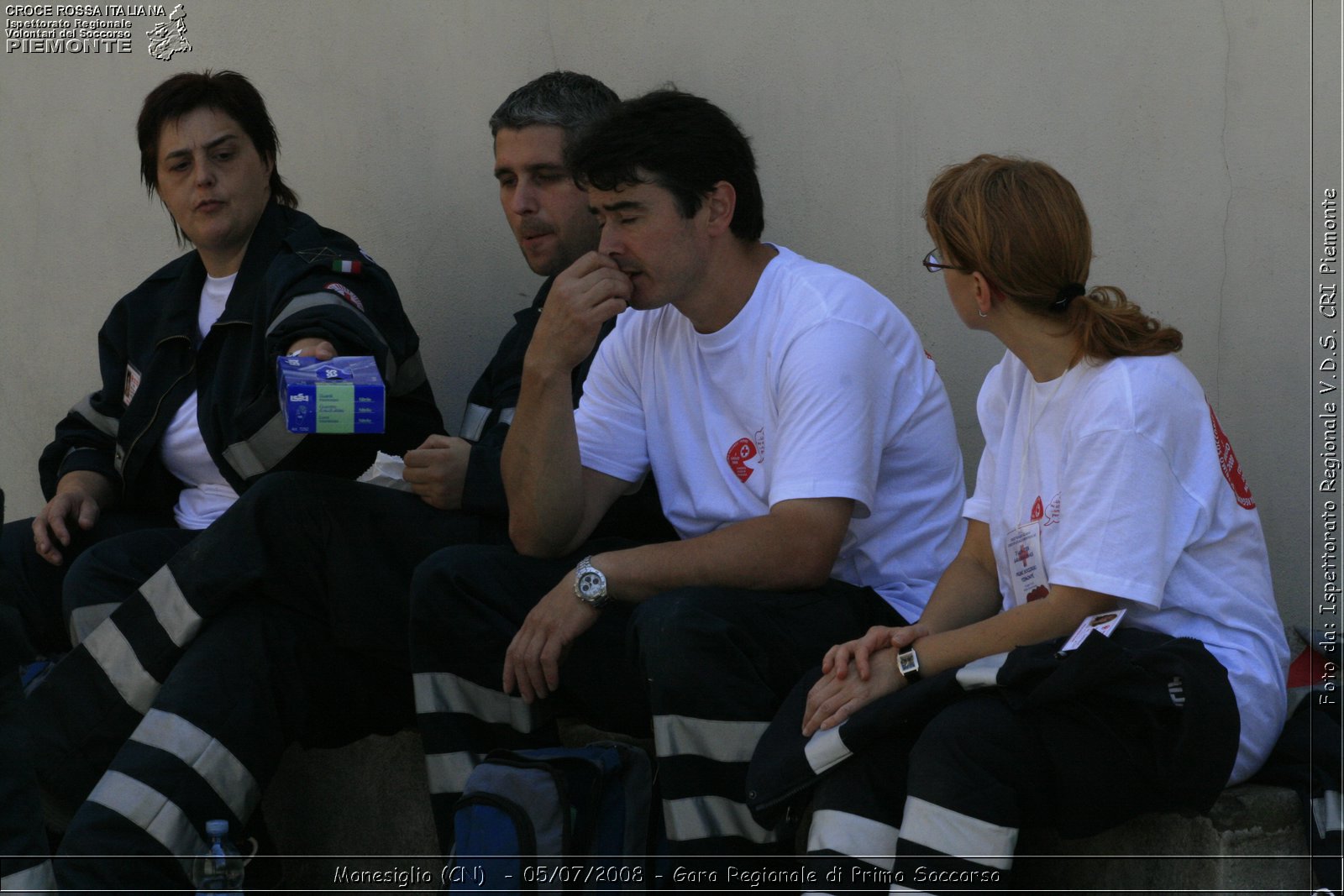 Monesiglio (CN)  - 05/07/2008 - Gara Regionale di Primo Soccorso -  Croce Rossa Italiana - Ispettorato Regionale Volontari del Soccorso Piemonte