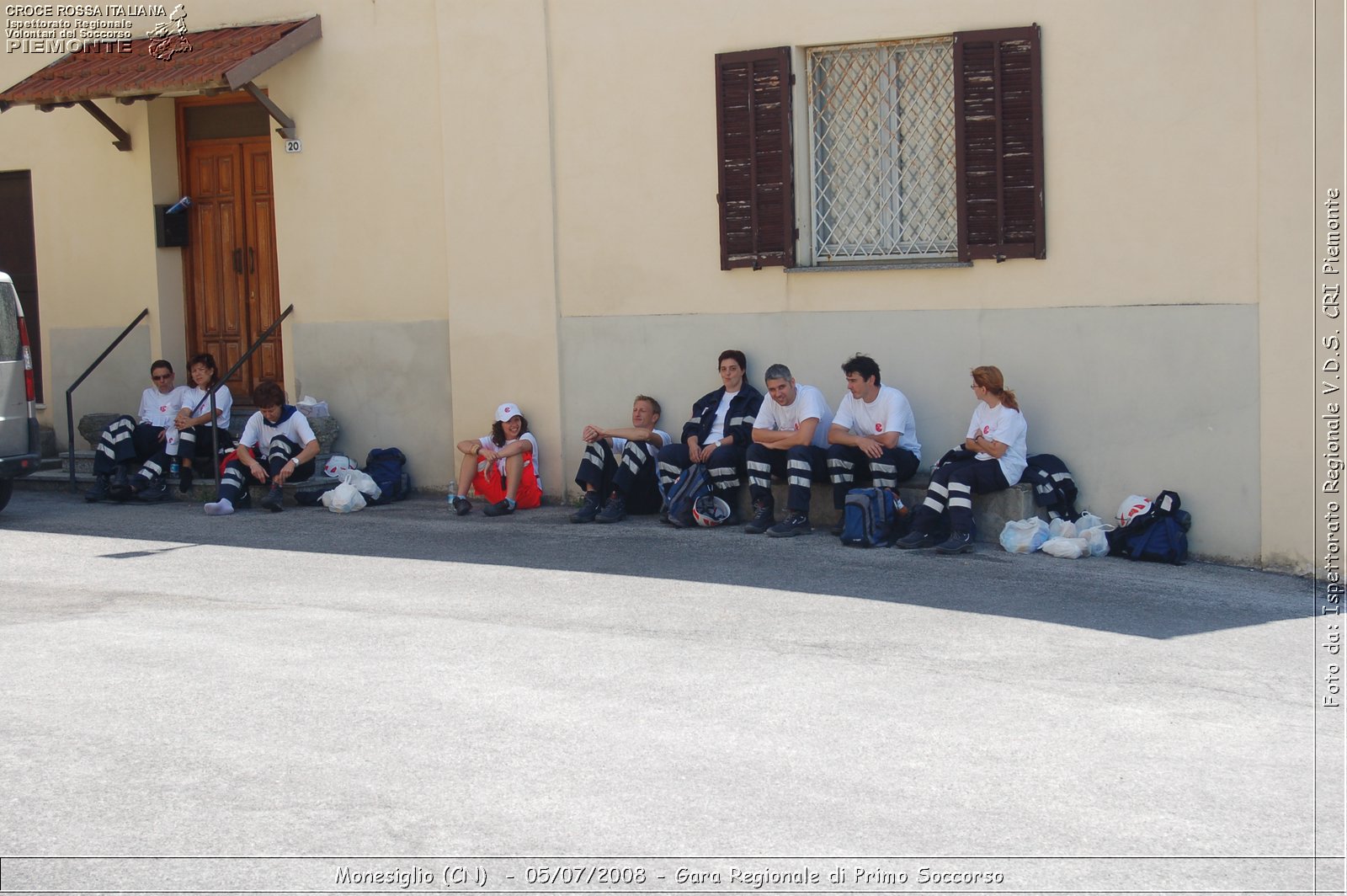 Monesiglio (CN)  - 05/07/2008 - Gara Regionale di Primo Soccorso -  Croce Rossa Italiana - Ispettorato Regionale Volontari del Soccorso Piemonte