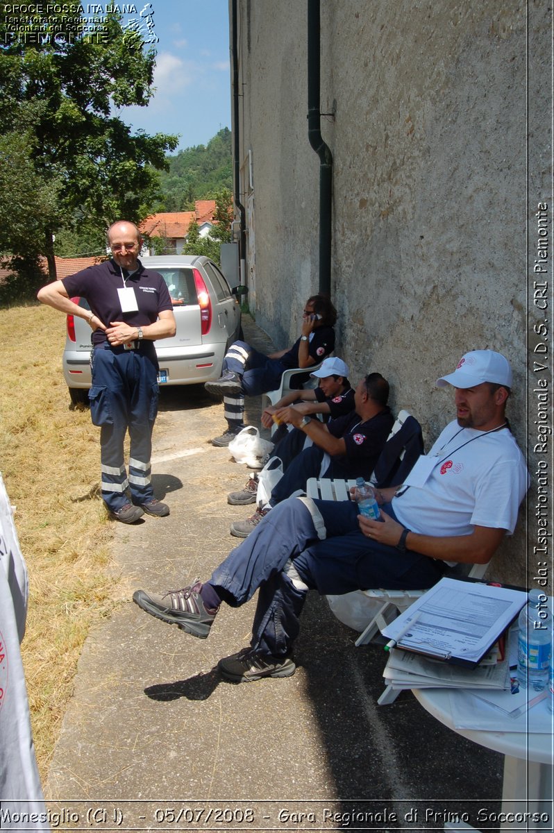Monesiglio (CN)  - 05/07/2008 - Gara Regionale di Primo Soccorso -  Croce Rossa Italiana - Ispettorato Regionale Volontari del Soccorso Piemonte