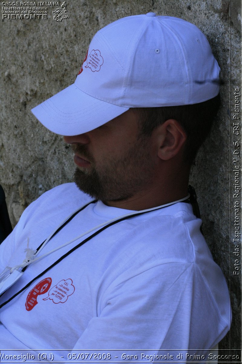 Monesiglio (CN)  - 05/07/2008 - Gara Regionale di Primo Soccorso -  Croce Rossa Italiana - Ispettorato Regionale Volontari del Soccorso Piemonte