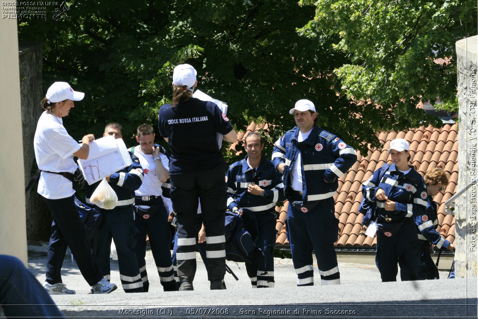 Monesiglio (CN)  - 05/07/2008 - Gara Regionale di Primo Soccorso -  Croce Rossa Italiana - Ispettorato Regionale Volontari del Soccorso Piemonte