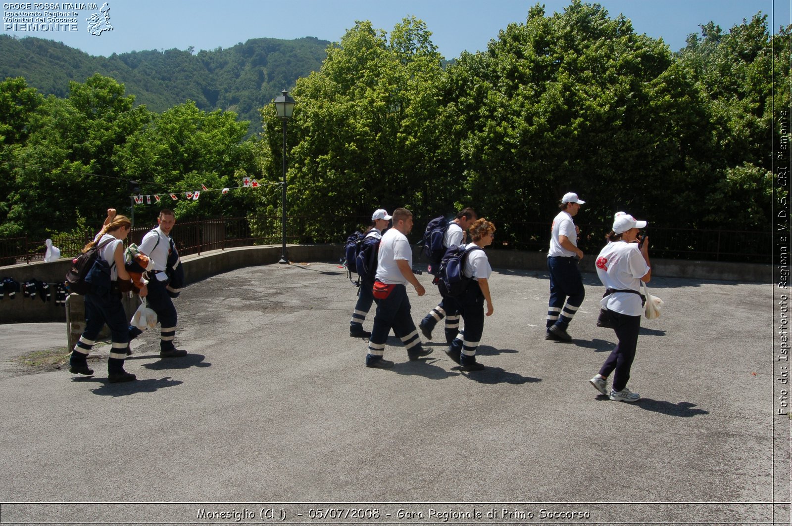 Monesiglio (CN)  - 05/07/2008 - Gara Regionale di Primo Soccorso -  Croce Rossa Italiana - Ispettorato Regionale Volontari del Soccorso Piemonte