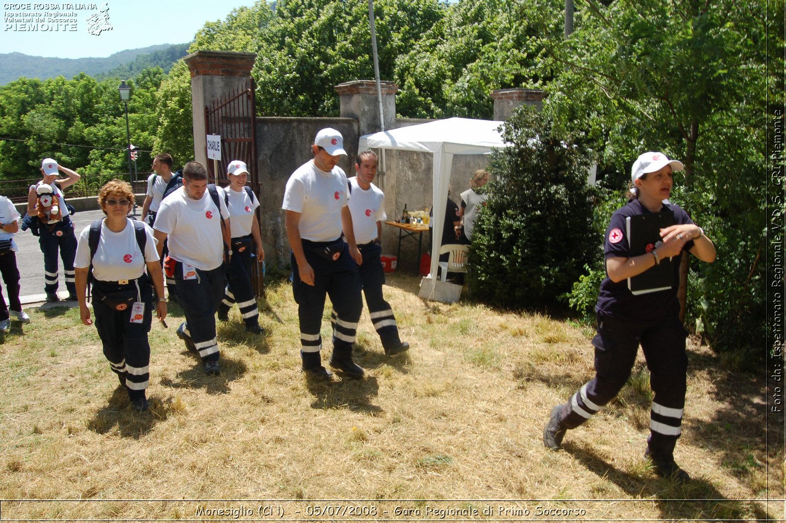 Monesiglio (CN)  - 05/07/2008 - Gara Regionale di Primo Soccorso -  Croce Rossa Italiana - Ispettorato Regionale Volontari del Soccorso Piemonte