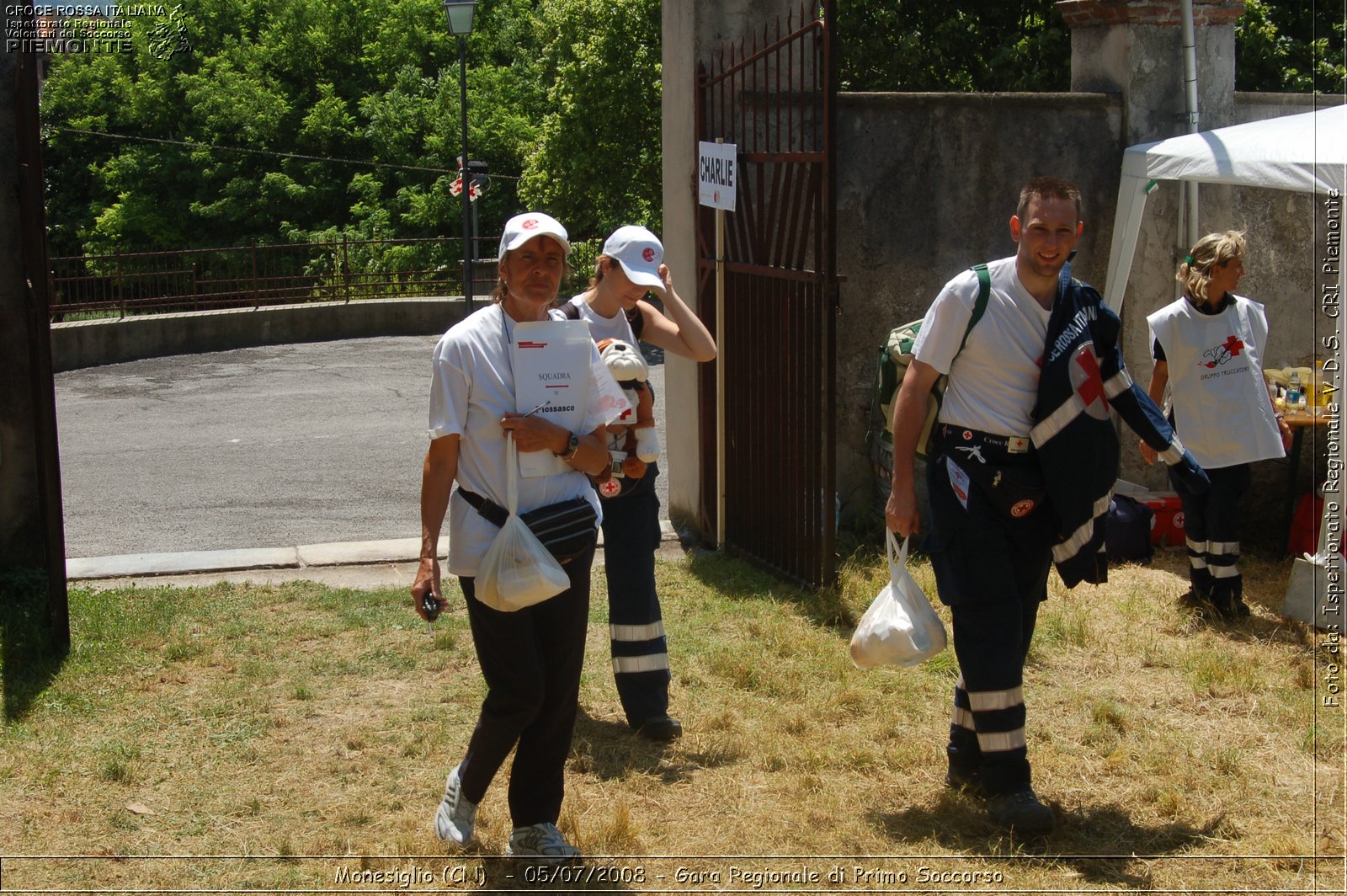 Monesiglio (CN)  - 05/07/2008 - Gara Regionale di Primo Soccorso -  Croce Rossa Italiana - Ispettorato Regionale Volontari del Soccorso Piemonte