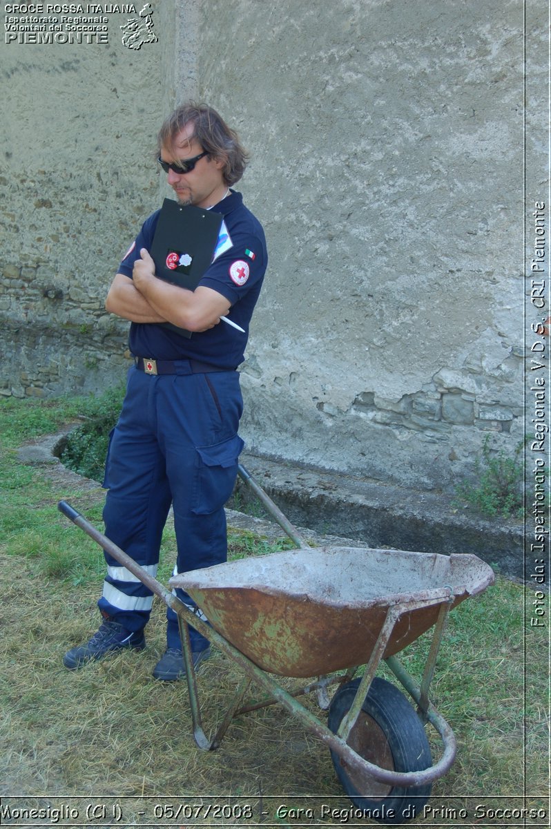 Monesiglio (CN)  - 05/07/2008 - Gara Regionale di Primo Soccorso -  Croce Rossa Italiana - Ispettorato Regionale Volontari del Soccorso Piemonte