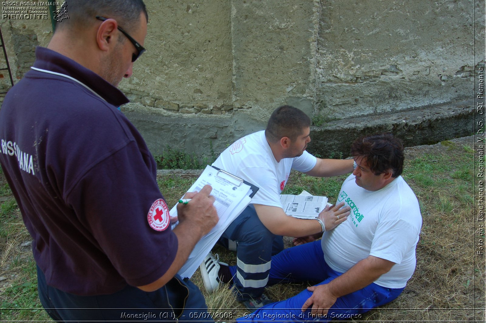 Monesiglio (CN)  - 05/07/2008 - Gara Regionale di Primo Soccorso -  Croce Rossa Italiana - Ispettorato Regionale Volontari del Soccorso Piemonte