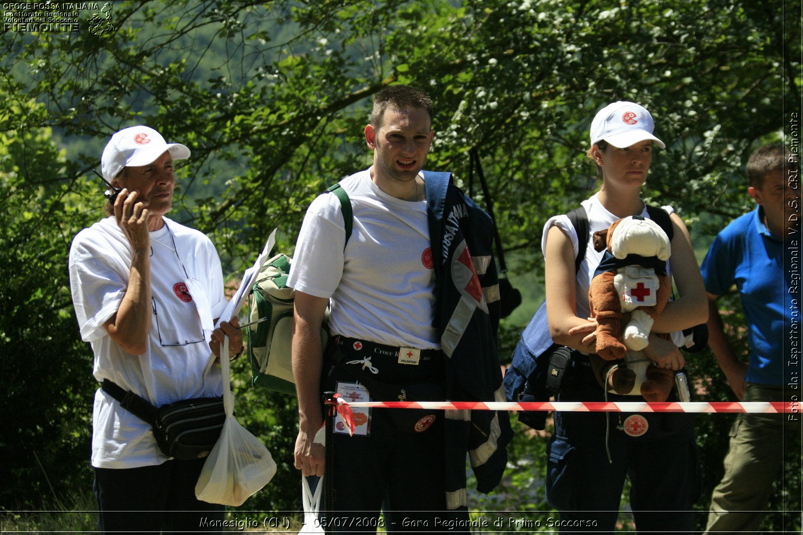 Monesiglio (CN)  - 05/07/2008 - Gara Regionale di Primo Soccorso -  Croce Rossa Italiana - Ispettorato Regionale Volontari del Soccorso Piemonte