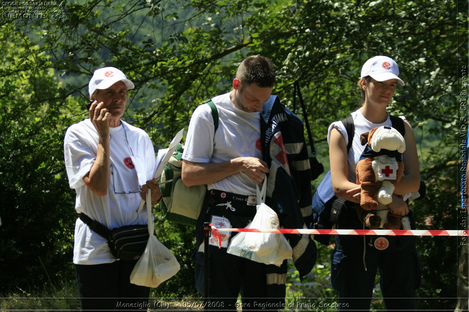 Monesiglio (CN)  - 05/07/2008 - Gara Regionale di Primo Soccorso -  Croce Rossa Italiana - Ispettorato Regionale Volontari del Soccorso Piemonte