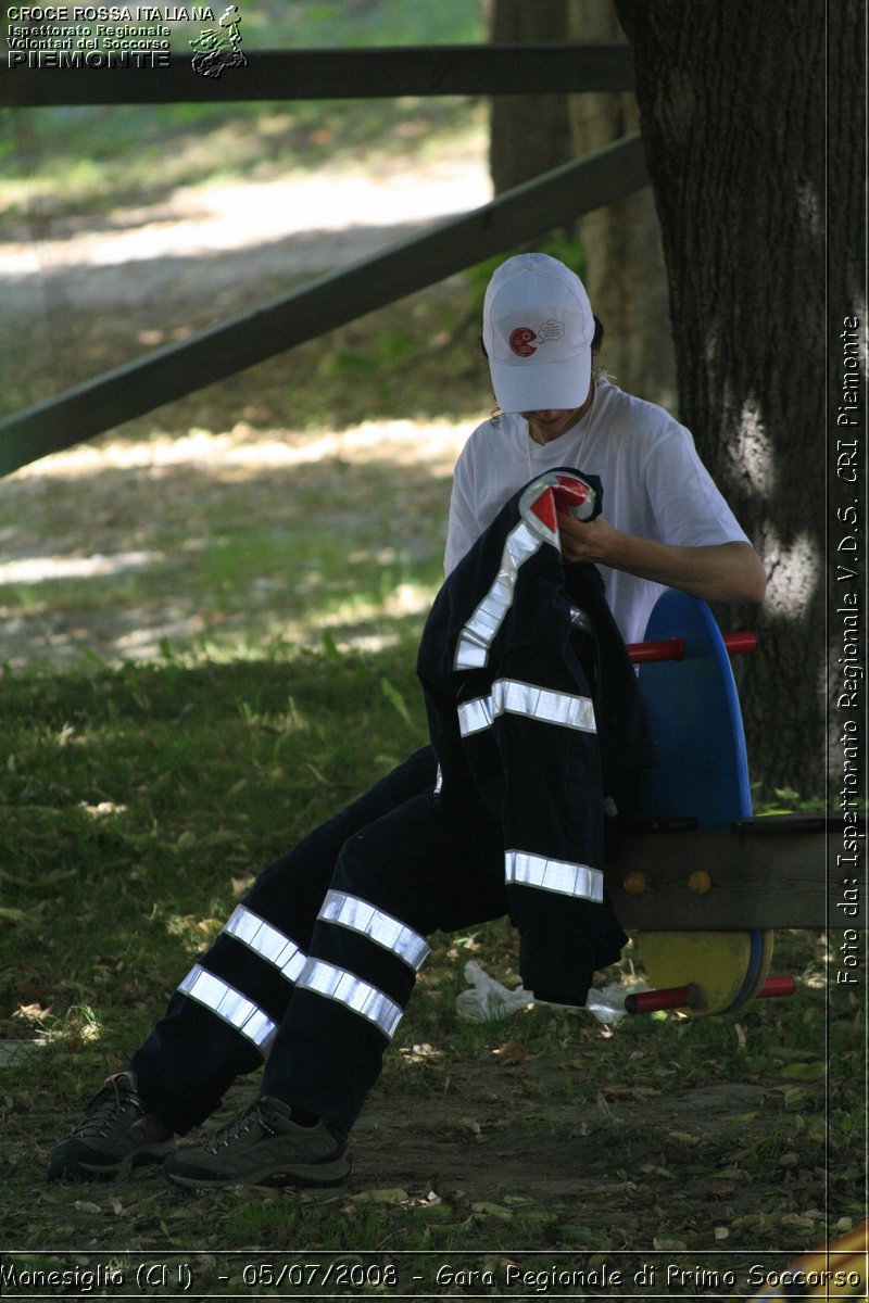 Monesiglio (CN)  - 05/07/2008 - Gara Regionale di Primo Soccorso -  Croce Rossa Italiana - Ispettorato Regionale Volontari del Soccorso Piemonte