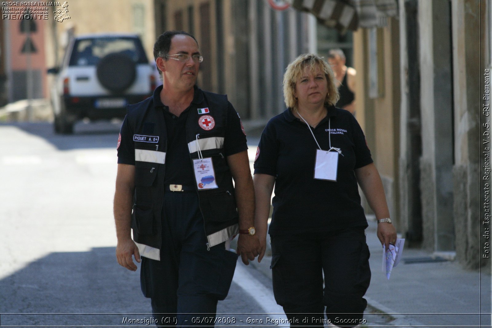 Monesiglio (CN)  - 05/07/2008 - Gara Regionale di Primo Soccorso -  Croce Rossa Italiana - Ispettorato Regionale Volontari del Soccorso Piemonte