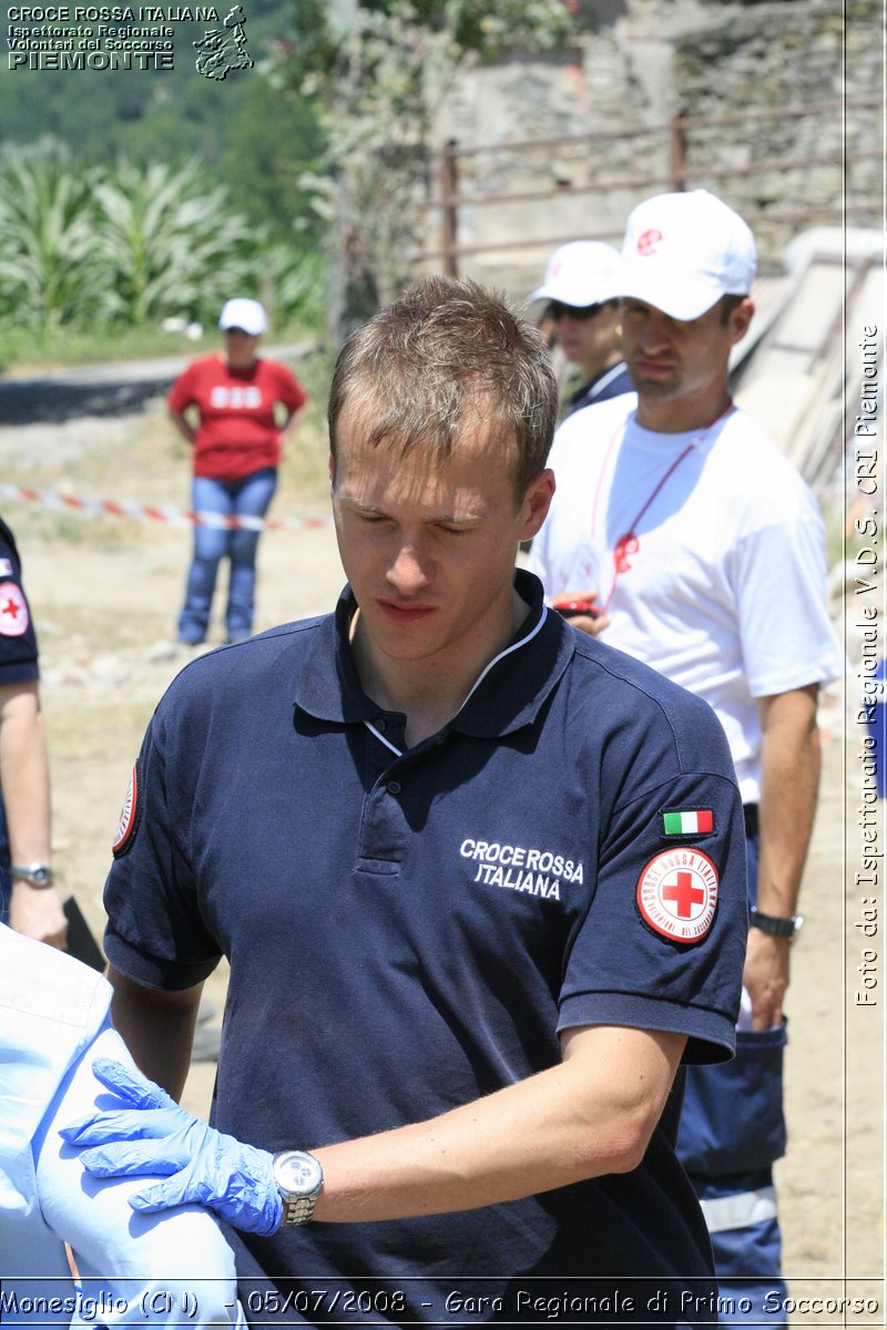 Monesiglio (CN)  - 05/07/2008 - Gara Regionale di Primo Soccorso -  Croce Rossa Italiana - Ispettorato Regionale Volontari del Soccorso Piemonte