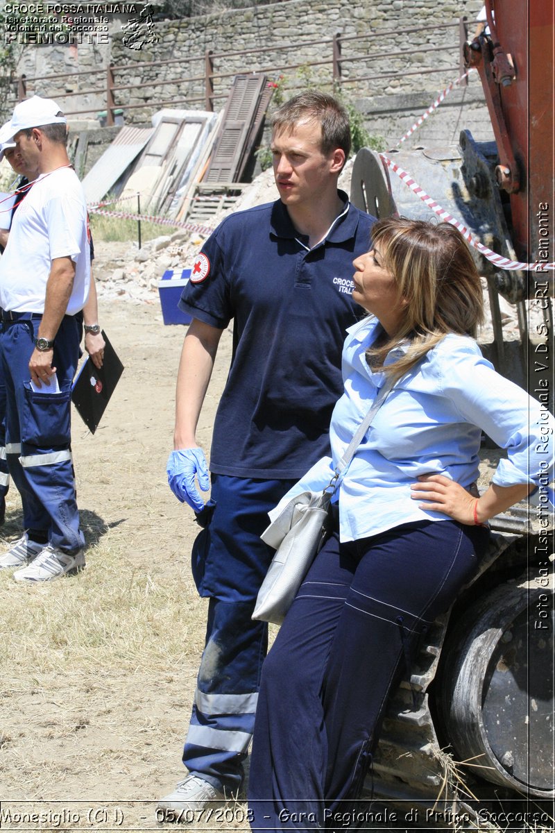 Monesiglio (CN)  - 05/07/2008 - Gara Regionale di Primo Soccorso -  Croce Rossa Italiana - Ispettorato Regionale Volontari del Soccorso Piemonte