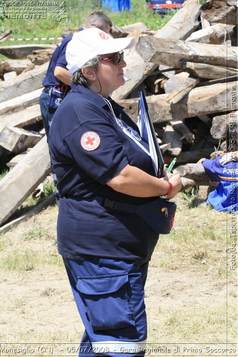 Monesiglio (CN)  - 05/07/2008 - Gara Regionale di Primo Soccorso -  Croce Rossa Italiana - Ispettorato Regionale Volontari del Soccorso Piemonte