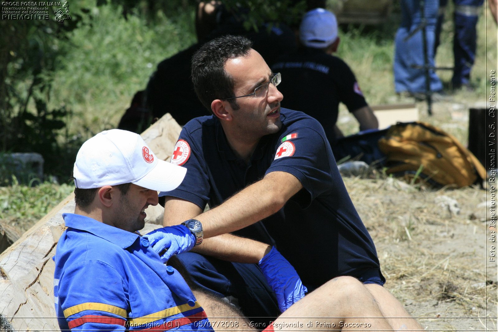 Monesiglio (CN)  - 05/07/2008 - Gara Regionale di Primo Soccorso -  Croce Rossa Italiana - Ispettorato Regionale Volontari del Soccorso Piemonte