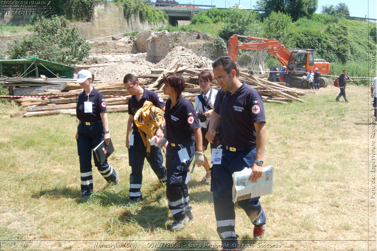 Monesiglio (CN)  - 05/07/2008 - Gara Regionale di Primo Soccorso -  Croce Rossa Italiana - Ispettorato Regionale Volontari del Soccorso Piemonte