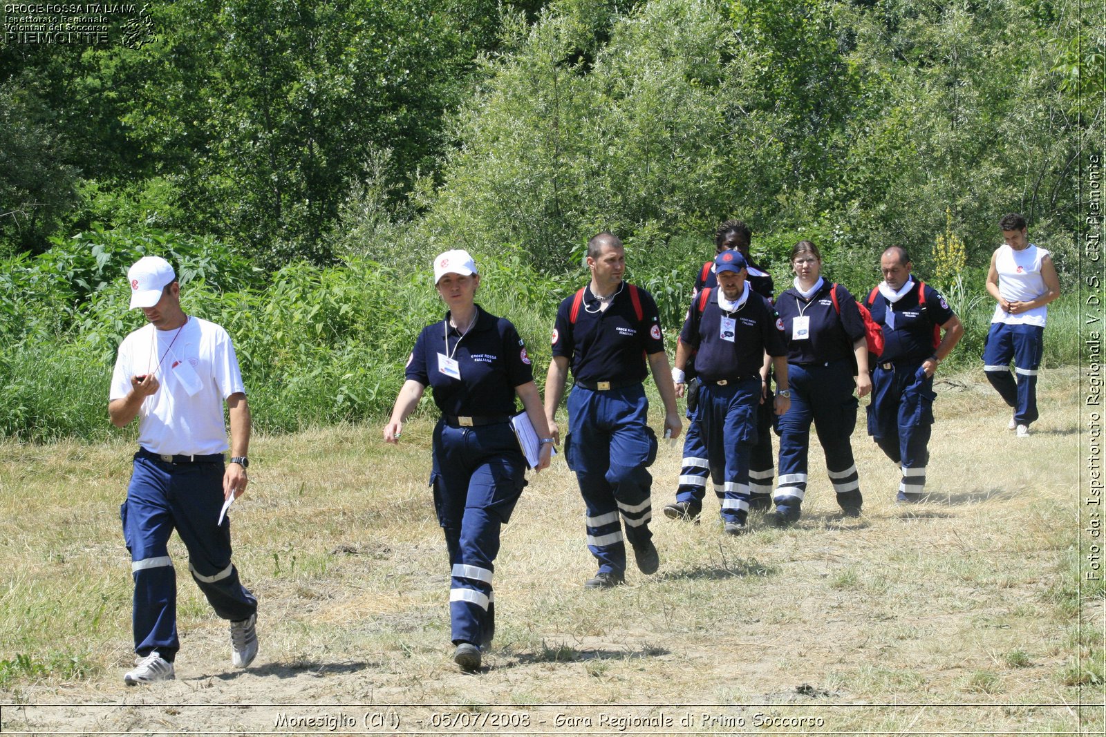 Monesiglio (CN)  - 05/07/2008 - Gara Regionale di Primo Soccorso -  Croce Rossa Italiana - Ispettorato Regionale Volontari del Soccorso Piemonte