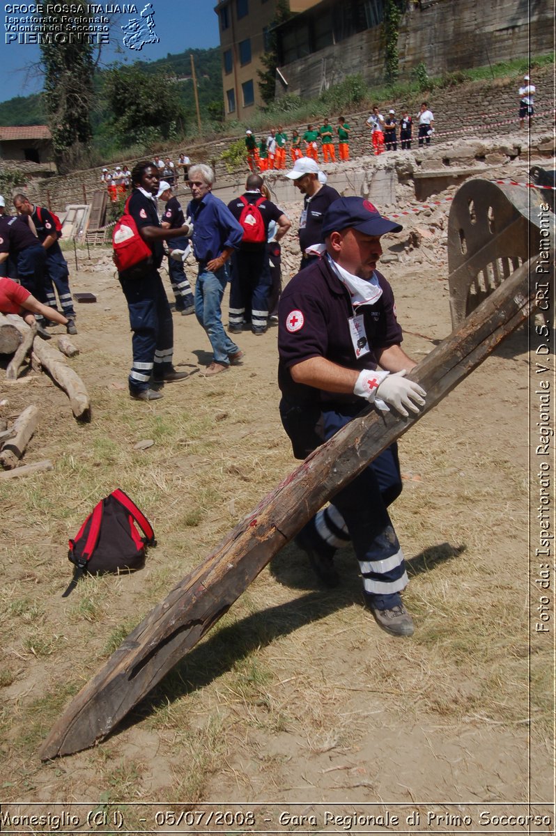 Monesiglio (CN)  - 05/07/2008 - Gara Regionale di Primo Soccorso -  Croce Rossa Italiana - Ispettorato Regionale Volontari del Soccorso Piemonte