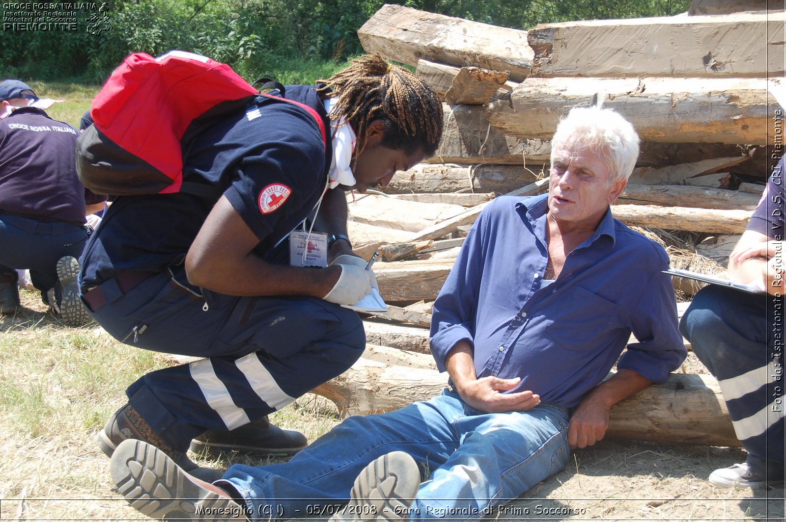 Monesiglio (CN)  - 05/07/2008 - Gara Regionale di Primo Soccorso -  Croce Rossa Italiana - Ispettorato Regionale Volontari del Soccorso Piemonte