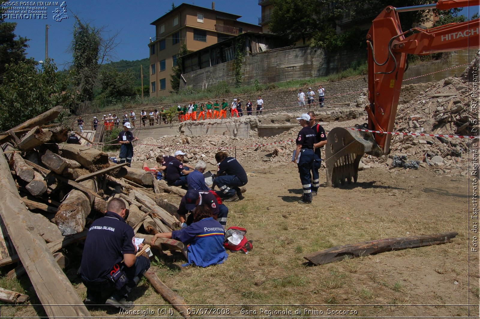 Monesiglio (CN)  - 05/07/2008 - Gara Regionale di Primo Soccorso -  Croce Rossa Italiana - Ispettorato Regionale Volontari del Soccorso Piemonte