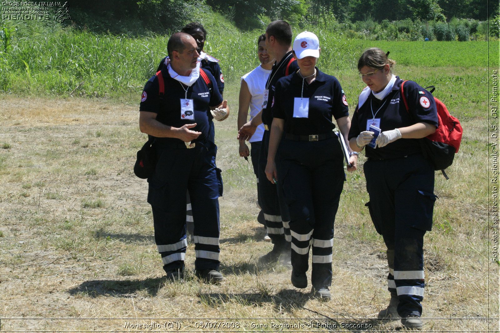 Monesiglio (CN)  - 05/07/2008 - Gara Regionale di Primo Soccorso -  Croce Rossa Italiana - Ispettorato Regionale Volontari del Soccorso Piemonte