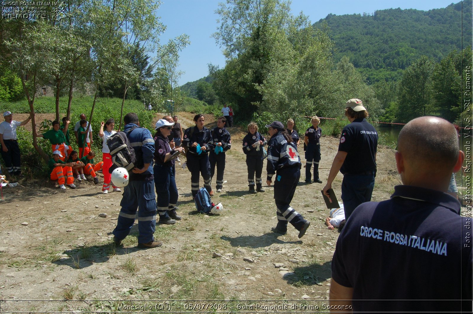 Monesiglio (CN)  - 05/07/2008 - Gara Regionale di Primo Soccorso -  Croce Rossa Italiana - Ispettorato Regionale Volontari del Soccorso Piemonte