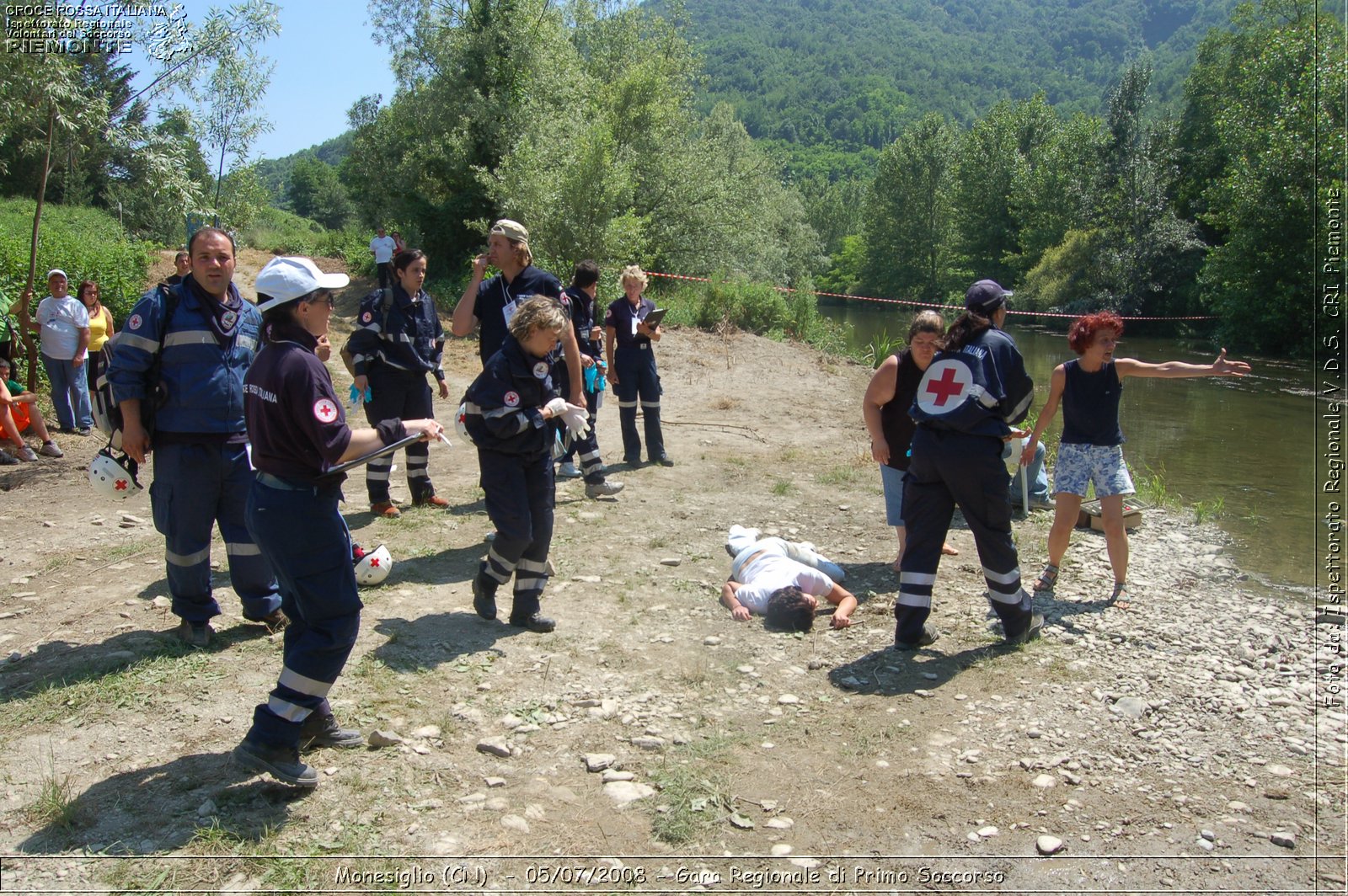 Monesiglio (CN)  - 05/07/2008 - Gara Regionale di Primo Soccorso -  Croce Rossa Italiana - Ispettorato Regionale Volontari del Soccorso Piemonte