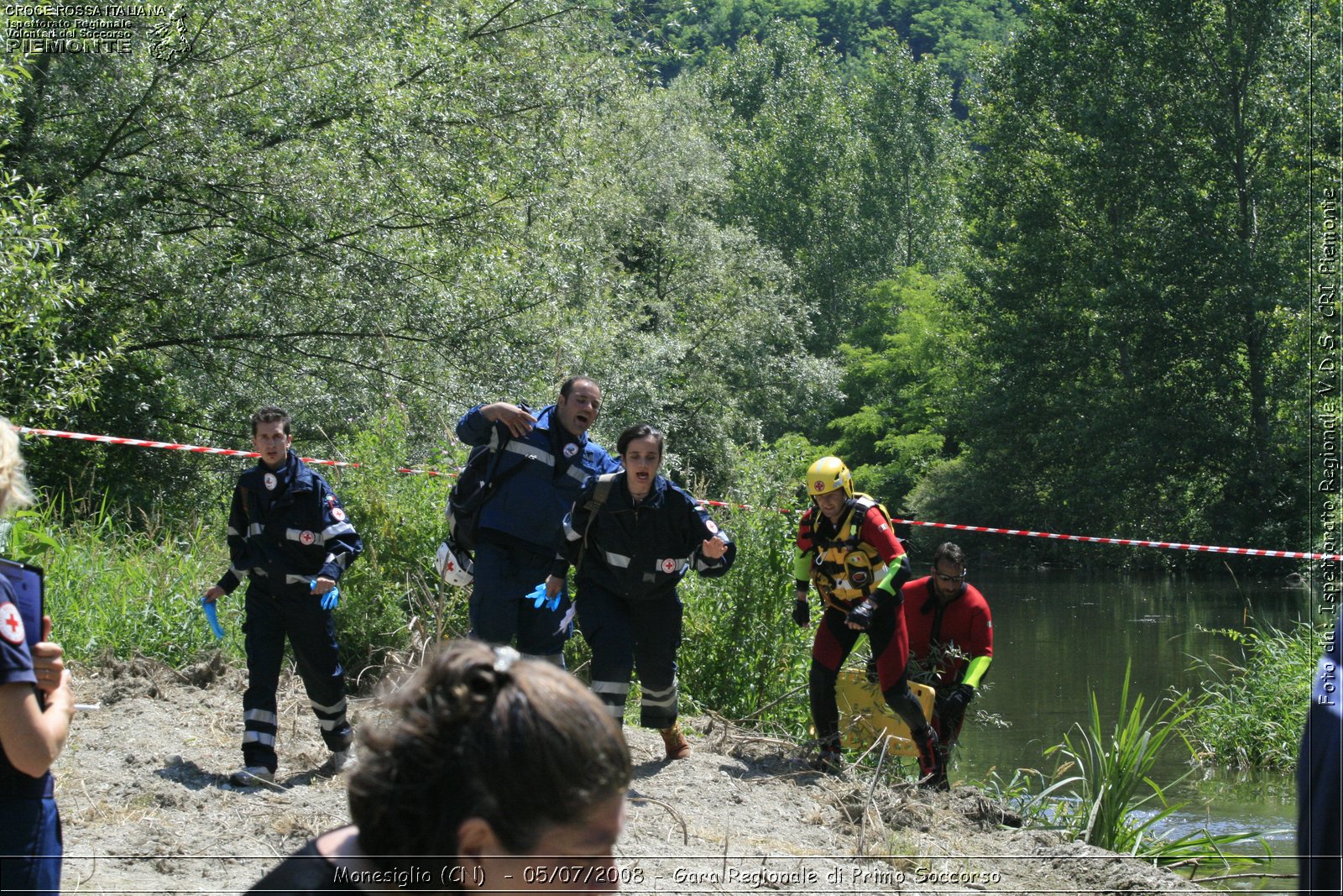 Monesiglio (CN)  - 05/07/2008 - Gara Regionale di Primo Soccorso -  Croce Rossa Italiana - Ispettorato Regionale Volontari del Soccorso Piemonte