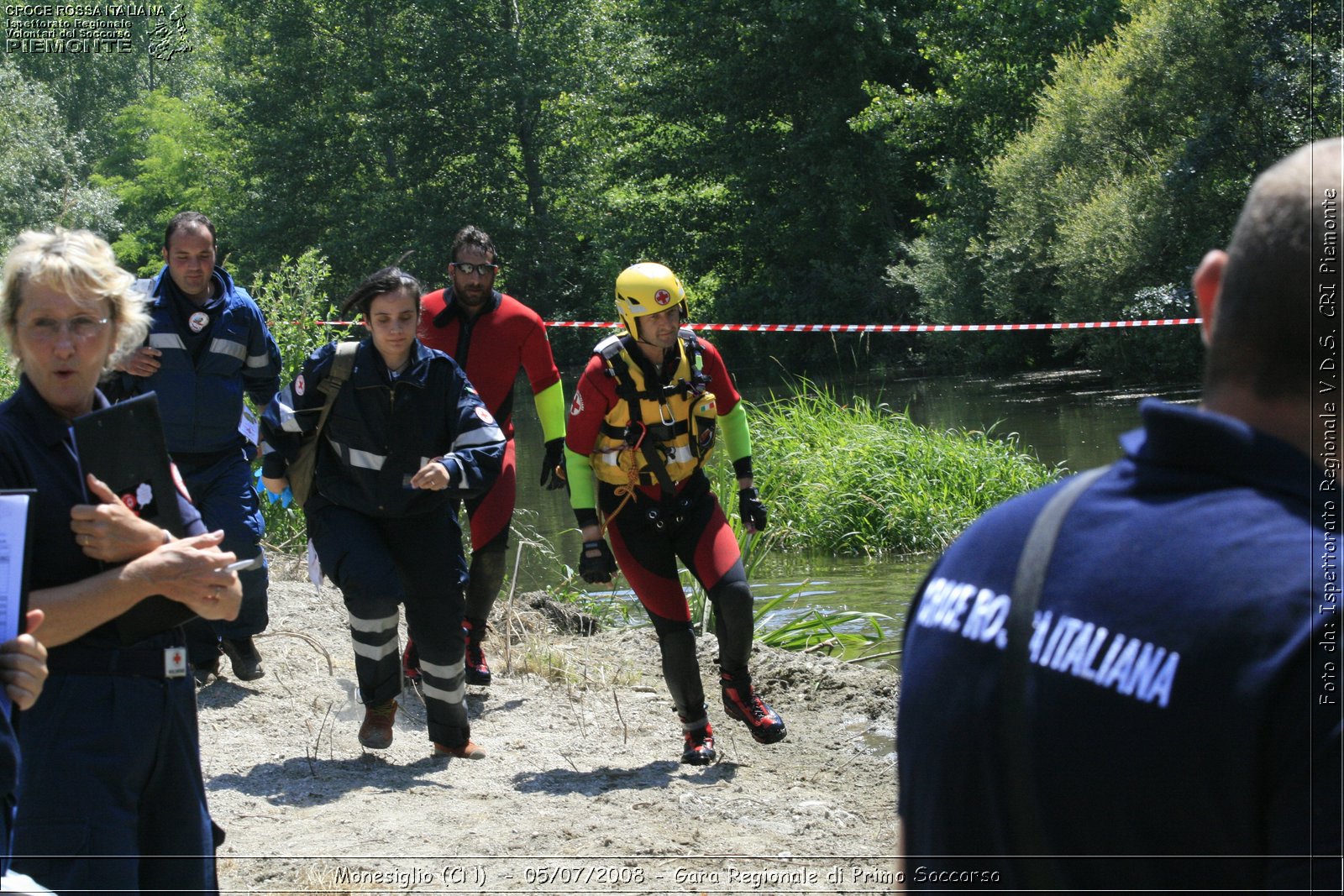 Monesiglio (CN)  - 05/07/2008 - Gara Regionale di Primo Soccorso -  Croce Rossa Italiana - Ispettorato Regionale Volontari del Soccorso Piemonte