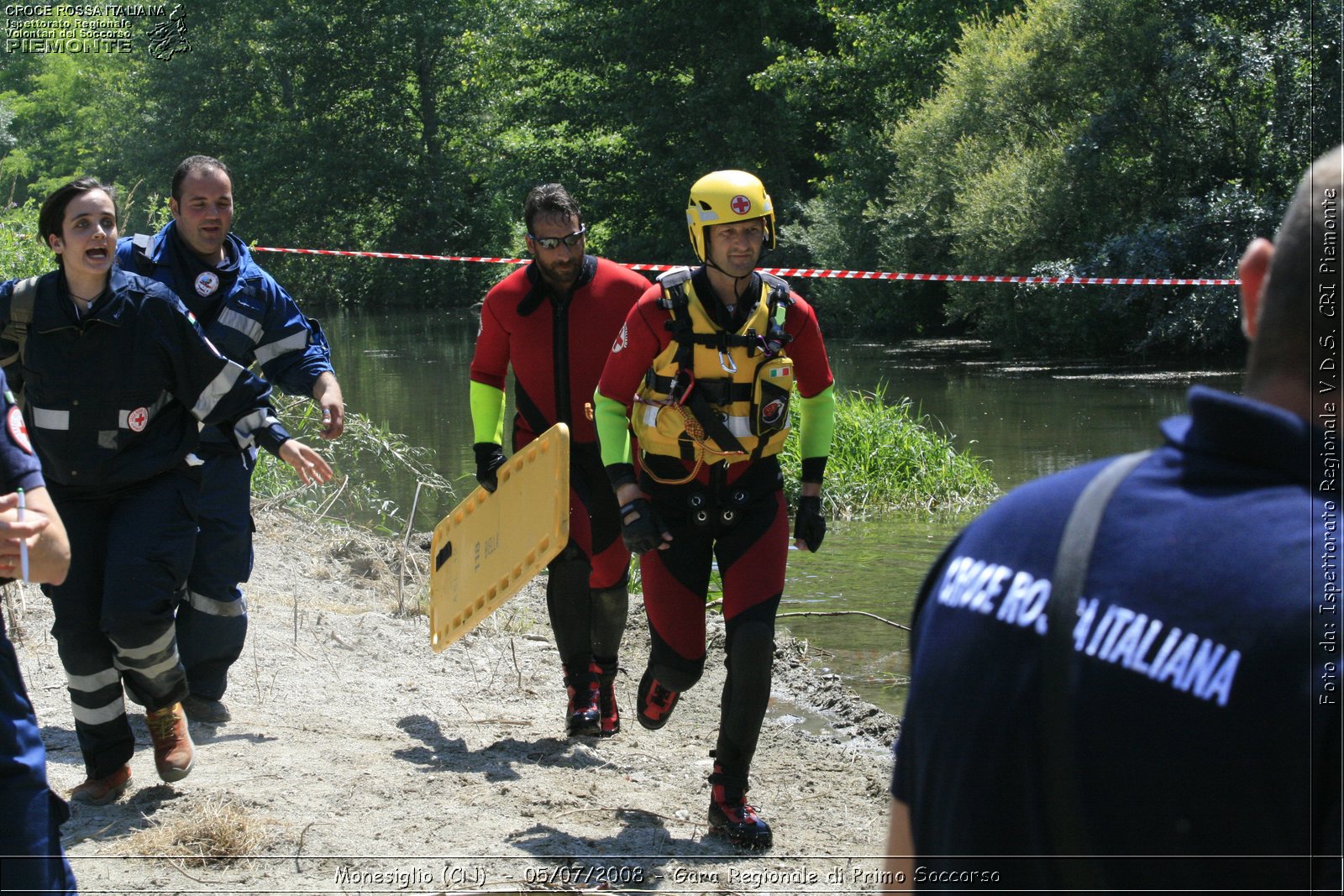 Monesiglio (CN)  - 05/07/2008 - Gara Regionale di Primo Soccorso -  Croce Rossa Italiana - Ispettorato Regionale Volontari del Soccorso Piemonte