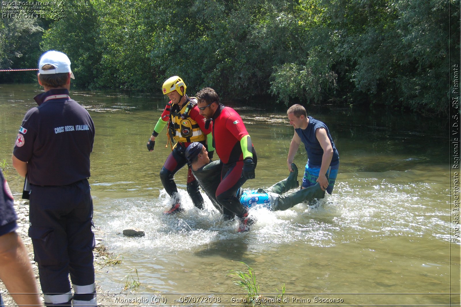 Monesiglio (CN)  - 05/07/2008 - Gara Regionale di Primo Soccorso -  Croce Rossa Italiana - Ispettorato Regionale Volontari del Soccorso Piemonte