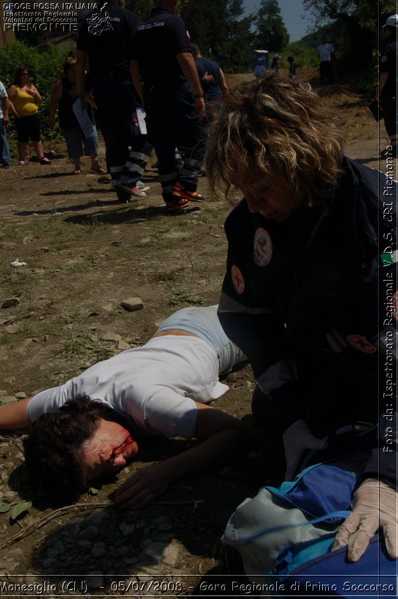 Monesiglio (CN)  - 05/07/2008 - Gara Regionale di Primo Soccorso -  Croce Rossa Italiana - Ispettorato Regionale Volontari del Soccorso Piemonte