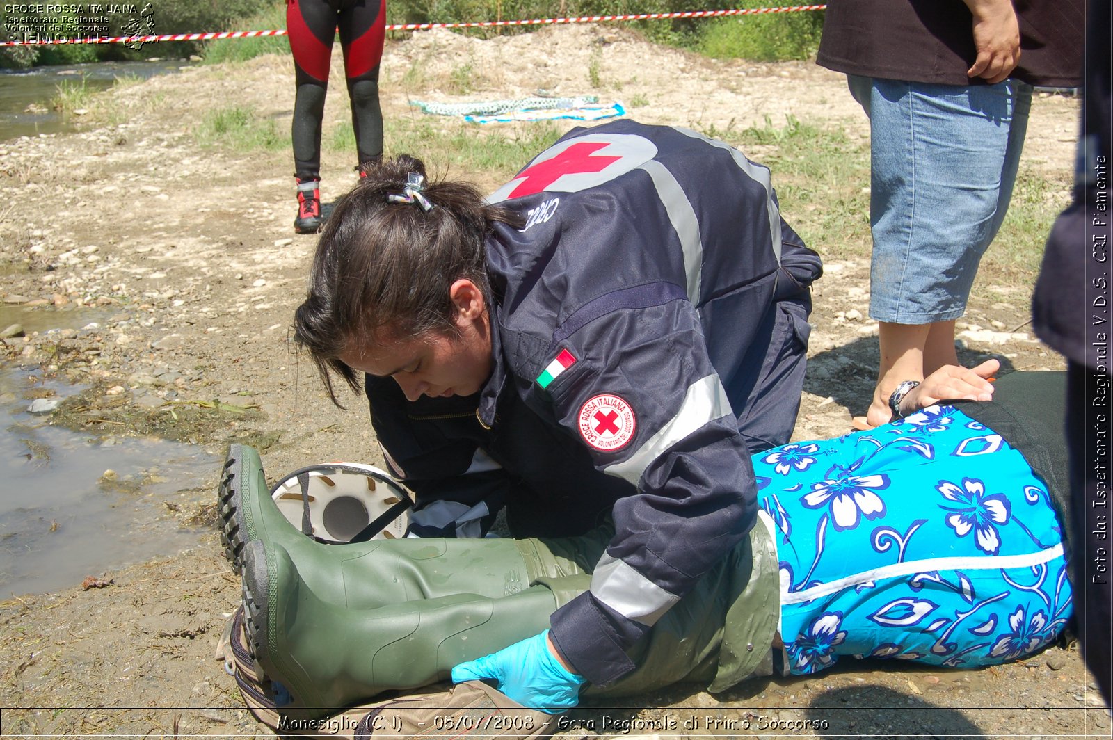 Monesiglio (CN)  - 05/07/2008 - Gara Regionale di Primo Soccorso -  Croce Rossa Italiana - Ispettorato Regionale Volontari del Soccorso Piemonte