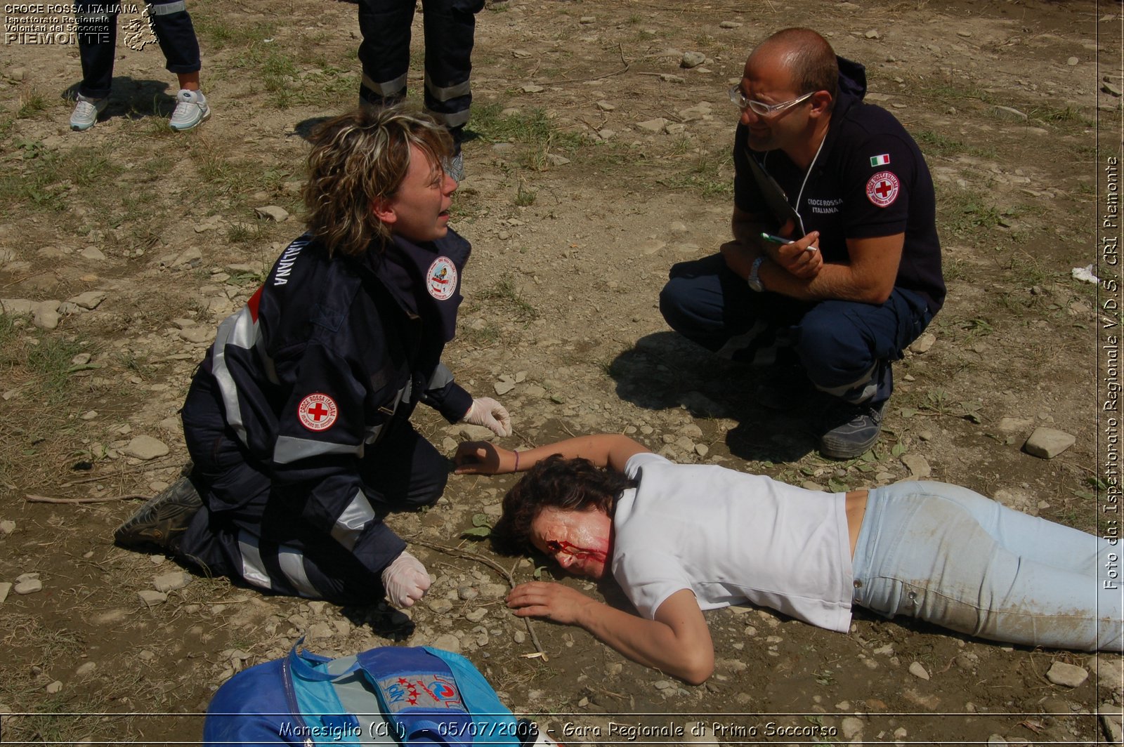 Monesiglio (CN)  - 05/07/2008 - Gara Regionale di Primo Soccorso -  Croce Rossa Italiana - Ispettorato Regionale Volontari del Soccorso Piemonte