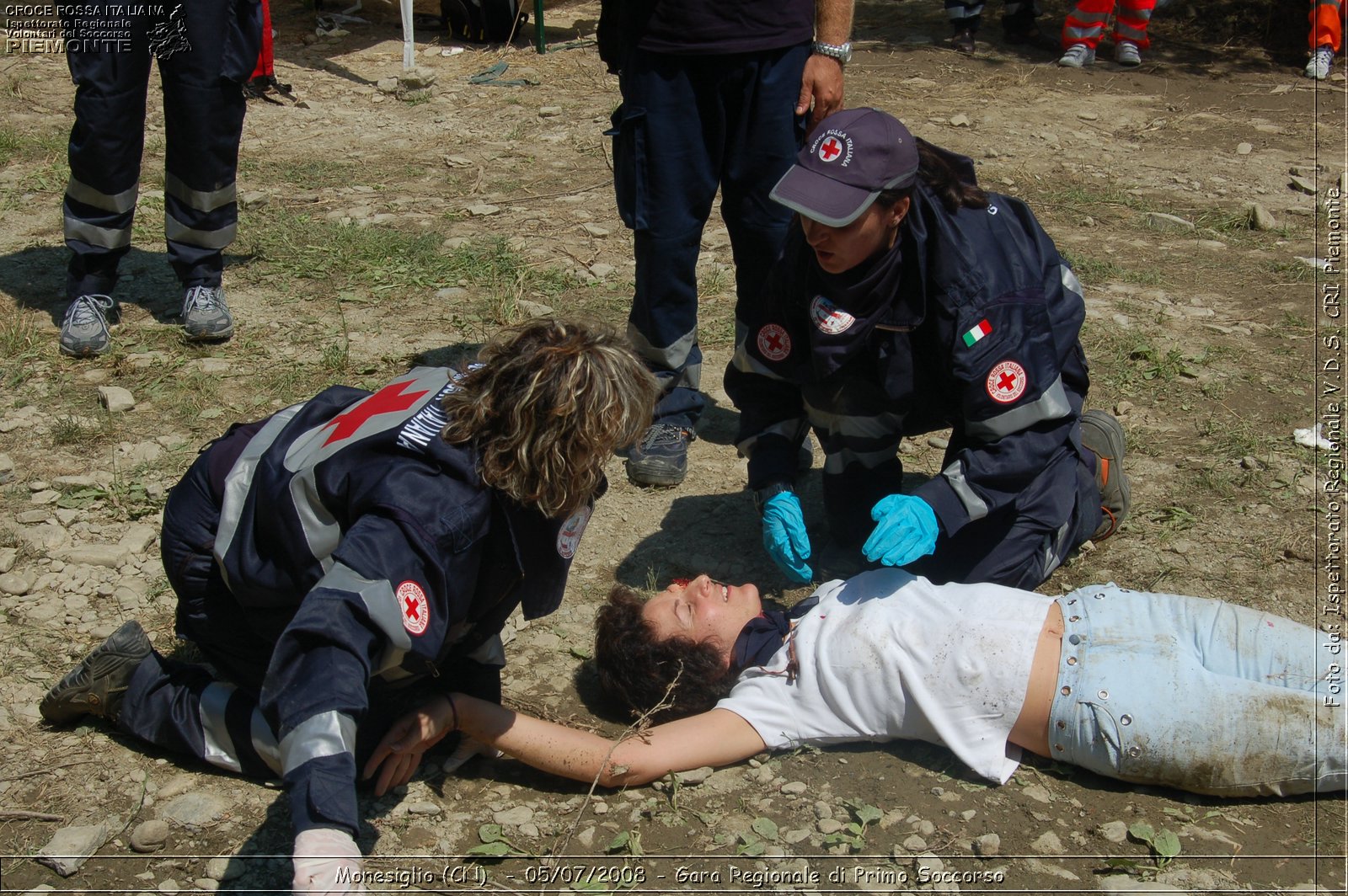 Monesiglio (CN)  - 05/07/2008 - Gara Regionale di Primo Soccorso -  Croce Rossa Italiana - Ispettorato Regionale Volontari del Soccorso Piemonte