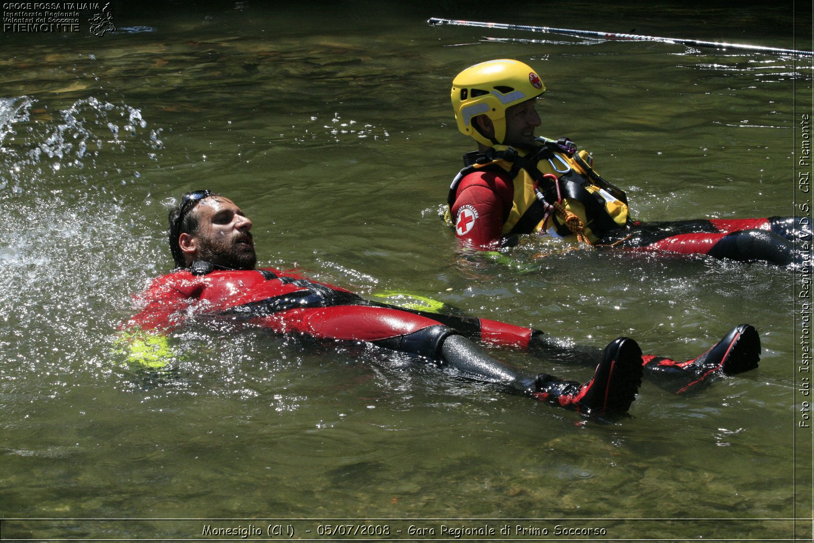 Monesiglio (CN)  - 05/07/2008 - Gara Regionale di Primo Soccorso -  Croce Rossa Italiana - Ispettorato Regionale Volontari del Soccorso Piemonte