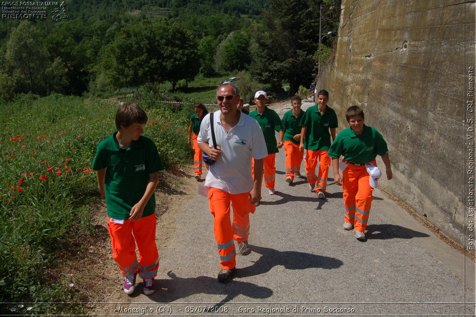 Monesiglio (CN)  - 05/07/2008 - Gara Regionale di Primo Soccorso -  Croce Rossa Italiana - Ispettorato Regionale Volontari del Soccorso Piemonte
