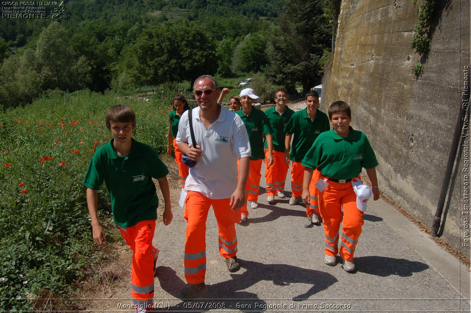 Monesiglio (CN)  - 05/07/2008 - Gara Regionale di Primo Soccorso -  Croce Rossa Italiana - Ispettorato Regionale Volontari del Soccorso Piemonte