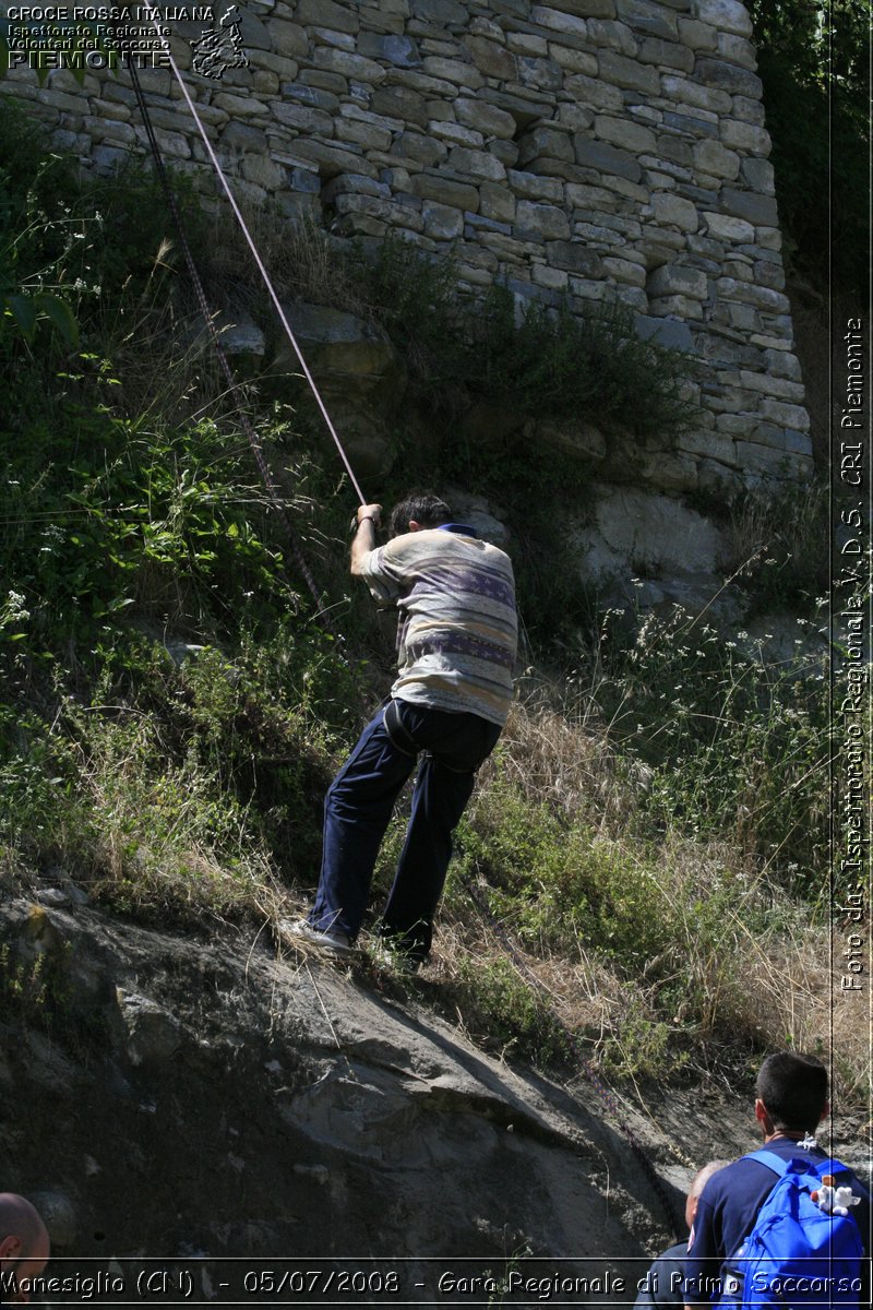 Monesiglio (CN)  - 05/07/2008 - Gara Regionale di Primo Soccorso -  Croce Rossa Italiana - Ispettorato Regionale Volontari del Soccorso Piemonte