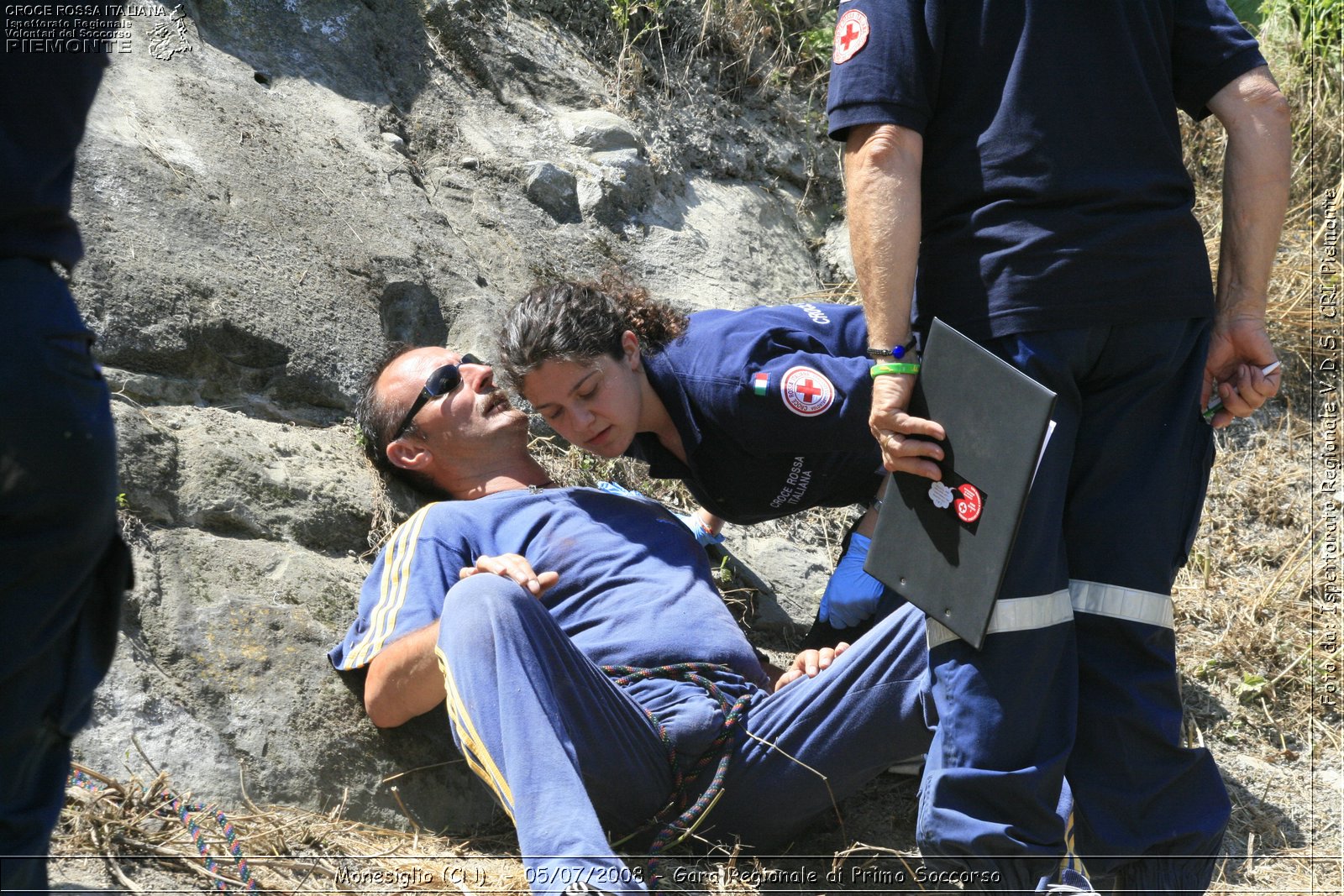 Monesiglio (CN)  - 05/07/2008 - Gara Regionale di Primo Soccorso -  Croce Rossa Italiana - Ispettorato Regionale Volontari del Soccorso Piemonte