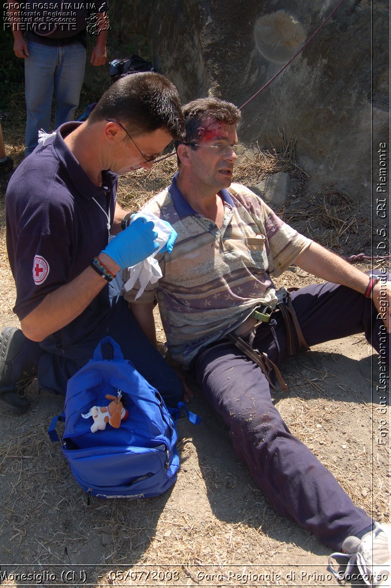 Monesiglio (CN)  - 05/07/2008 - Gara Regionale di Primo Soccorso -  Croce Rossa Italiana - Ispettorato Regionale Volontari del Soccorso Piemonte