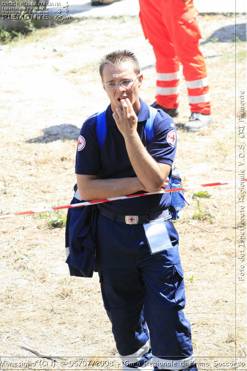 Monesiglio (CN)  - 05/07/2008 - Gara Regionale di Primo Soccorso -  Croce Rossa Italiana - Ispettorato Regionale Volontari del Soccorso Piemonte
